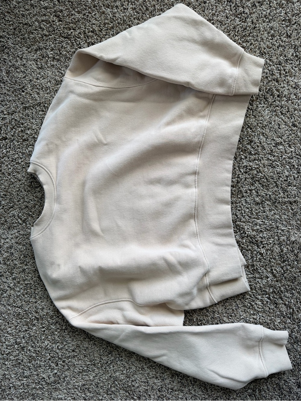 Cream Crewneck Sweatshirt